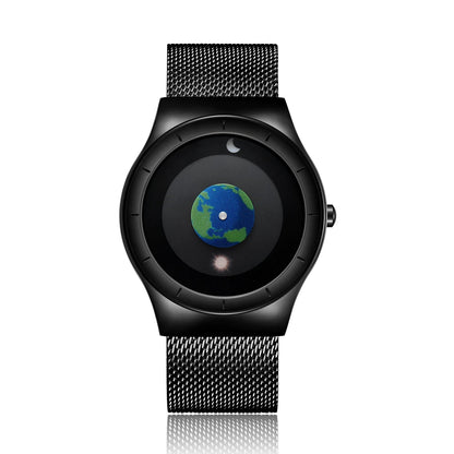 Fashion Simple Minimalist Watch Men Sports Watches Creative Turntable Quartz Wristwatches Relogio Masculino Mannen Horloge Good Vibrations