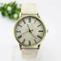 New Fashion Men Casual Quartz Watch Women Jean Fabric Leather Strap Dress Watches Relogio Feminino Ladies Wristwatch Hot Clock Good Vibrations