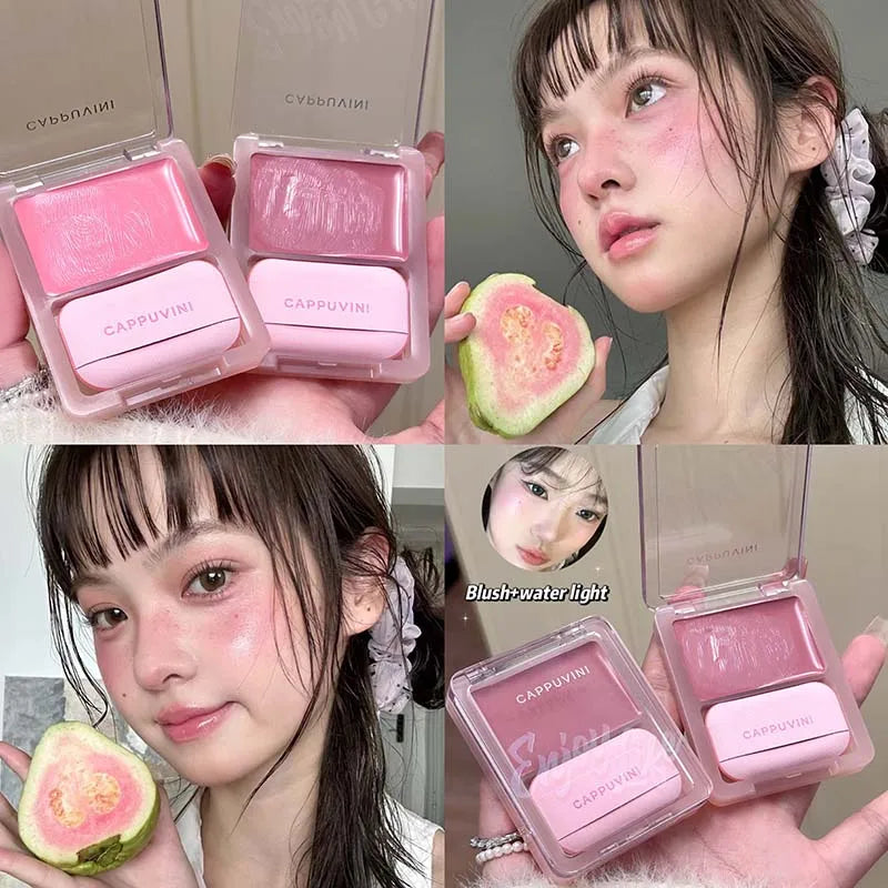 Yuanqi Blush Cream Is A Moisturizing And Evenly Pigmented Blush With Natural Light Swelling Color And Girlish Pink Blush Good Vibrations