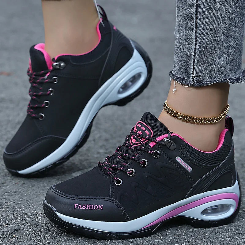 Women's Sneaker 2025 Women Sneakers With Heels Casual Shoes Woman Vulcanize Footwear Autumn Zapatillas De Mujer Casual Sports Good Vibrations