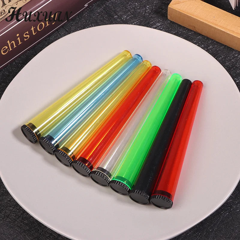 5pcs Airtight Storage Containers Smell Proof Holders With Metal Rolling Tray Tobacco Smoking Accessories Good Vibrations