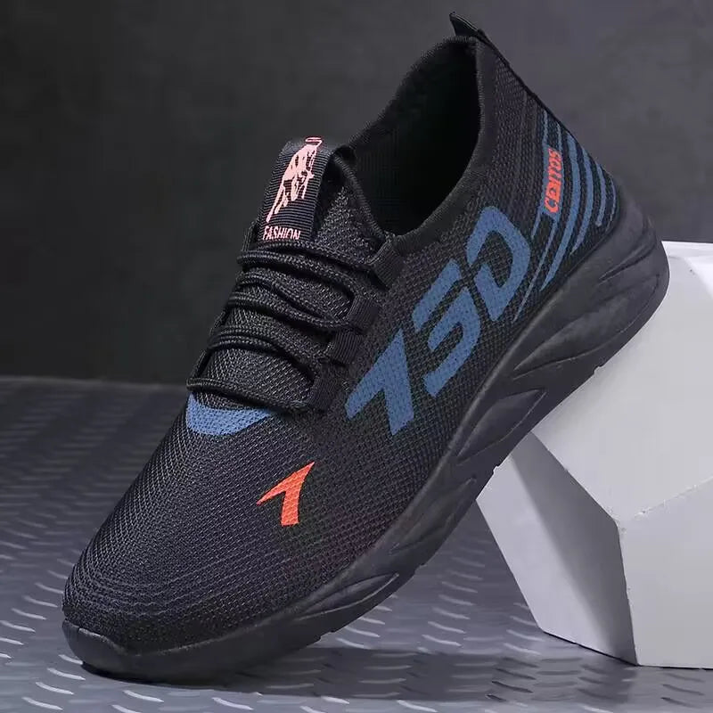 Sneakers for Men Fashion Men's Casual Sneakers Comfortable Breathable Running Tennis Shoes Zapatillas De Hombre Good Vibrations