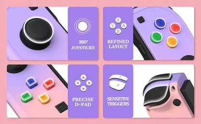 Joy con wireless Switch Control Joycon Controller with Dual Vibration Joystick Gamepad For switch video game consoles Accessorie Good Vibrations