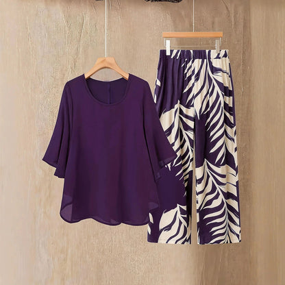 2 Piece Women Sets 2026 New Plus Size Autumn Winter Matching Big Size Two Pieces Sets Top And Pants Suits Outfits Clothing Good Vibrations