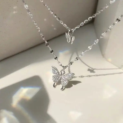 925 Sterling Silver AAA Zircon Necklace Chain High Quality Fashion Jewelry For Women Men Wedding Birthday Party Gift Good Vibrations