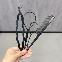 Children's hair styling tool, hair pulling device, hair pulling and threading device, essential for beginners in hair styling Good Vibrations