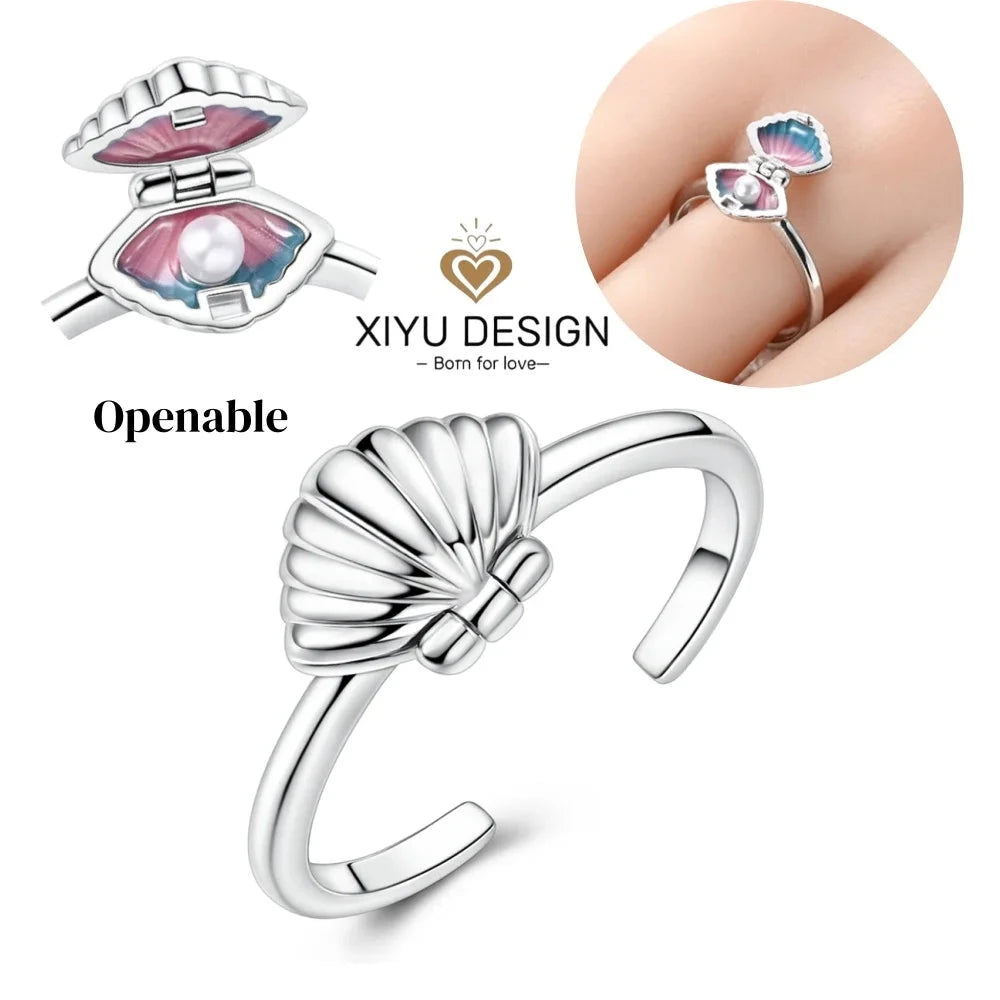 925 Sterling Silver Red Heart-shaped Ring Earrings Necklace Charm Sparkling Women's Jewelry Gift Fashion Light Luxury Making Good Vibrations