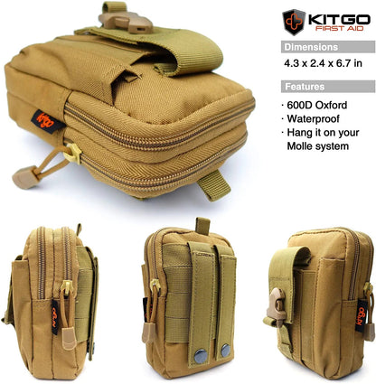 Outdoor Adventure Survival Kit SOS Emergency First Aid Kit Camping Equipments Medical Bag Self-defense EDC Pouch ifak Good Vibrations