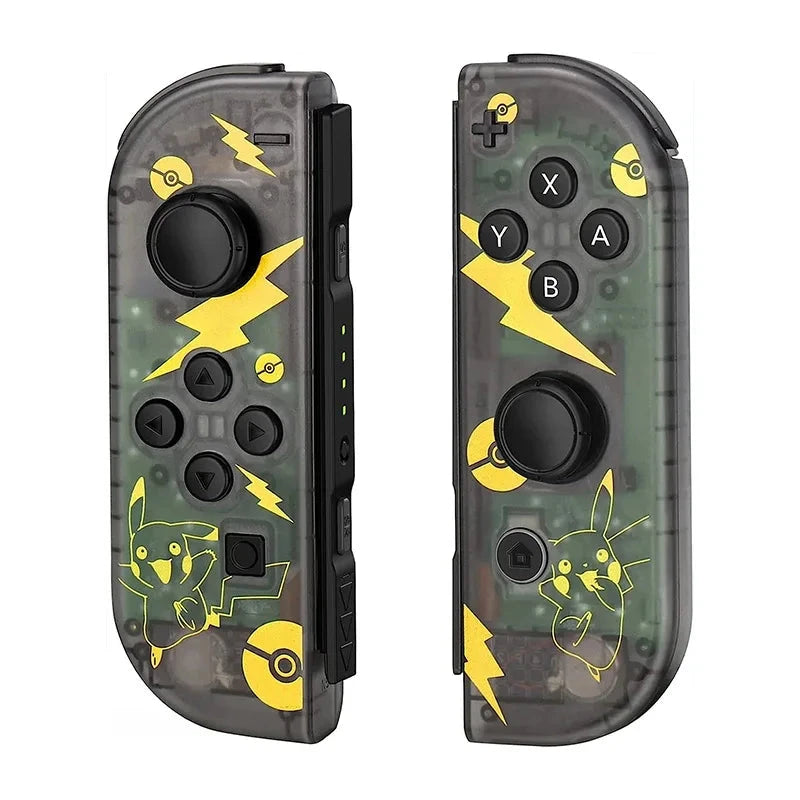 Replacement for Switch Joycon, Controller for Switch/Lite/OLED, with 6-Axis Gyro, Dual Vibration, Motion Control, Screenshot Good Vibrations