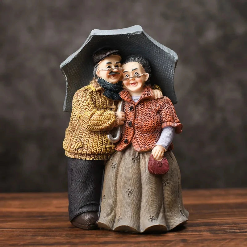 Gifts For Grandparents Elderly Home Decor Room Decoration Best Wishes Ornaments Sweet Wedding Souvenirs Old Couple Love Forever Good Vibrations