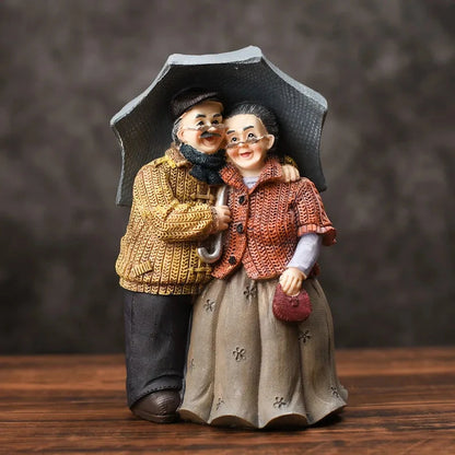 Gifts For Grandparents Elderly Home Decor Room Decoration Best Wishes Ornaments Sweet Wedding Souvenirs Old Couple Love Forever Good Vibrations