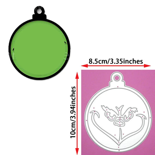 7 HoHoHo Christmas Tree Cutting Dies Happy New Year Metal Embossing Stencil DIY Scrapbook Cards Craft Decor Good Vibrations