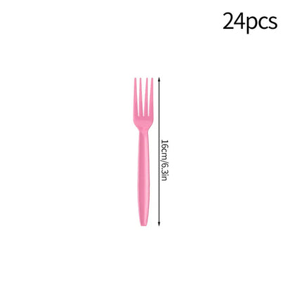 24pcs 7/9inch Pink Daisy Theme Disposable Tableware Flower Plate Napkin Straws Banner Birthday Party Baby Shower Wedding Decor Good Vibrations