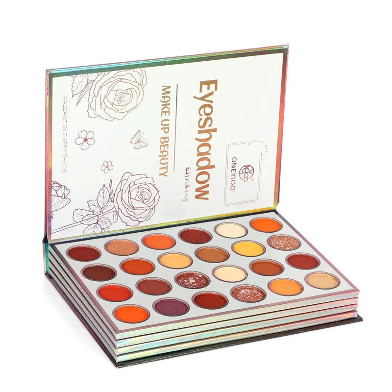 15 to 46 Colors Eyeshadow Palette Colorful Shimmer Eye Shadow Palettes Makeup for Face Eyes Gift for Girl Beginner Good Vibrations