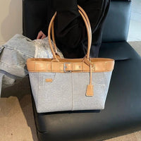 Elegant Solid Color Crossbody Bag - Designer Leather Messenger Purse With Retro Minimalist Charm And Large Capacity Features Good Vibrations