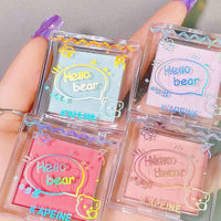 Natural Face Monochrome Blush Palette Rose Hawthorn Cheek Tint Blusher Powder Makeup Matte Peach Rouge Contour Shadow Palette Good Vibrations