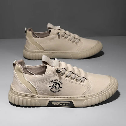 2025Men Casual Shoes Breathable Black Sneakers Fashion Driving Walking Tennis Shoes for Male Skate Flats Zapatillas Hombre shoes Good Vibrations