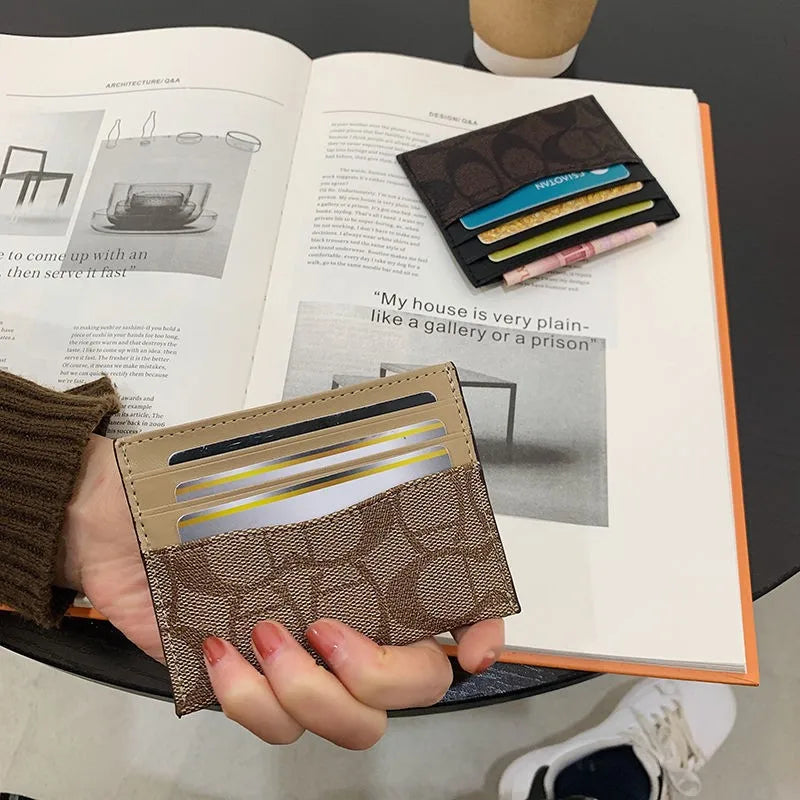 Luxury Design Wallets for Women Multi-Function Card Holder PU Leather Female Small Card Bag Short Women's Purse Good Vibrations