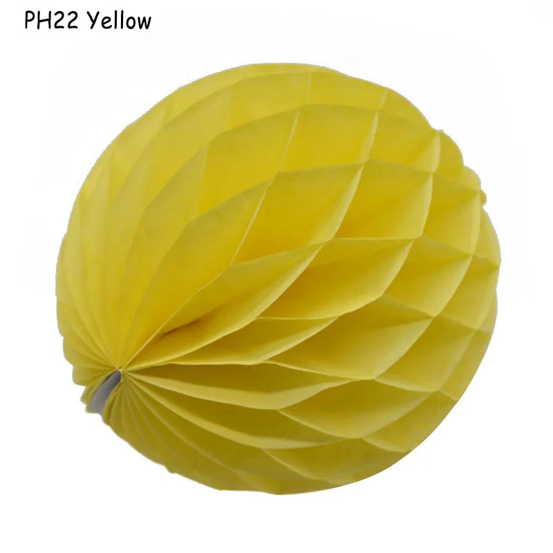5pcs/lot 10/15cm Decorative Paper Honeycomb Ball Pastel Flower Wedding Kid Birthday Party Decoration Baby Shower Supplies8Z Good Vibrations