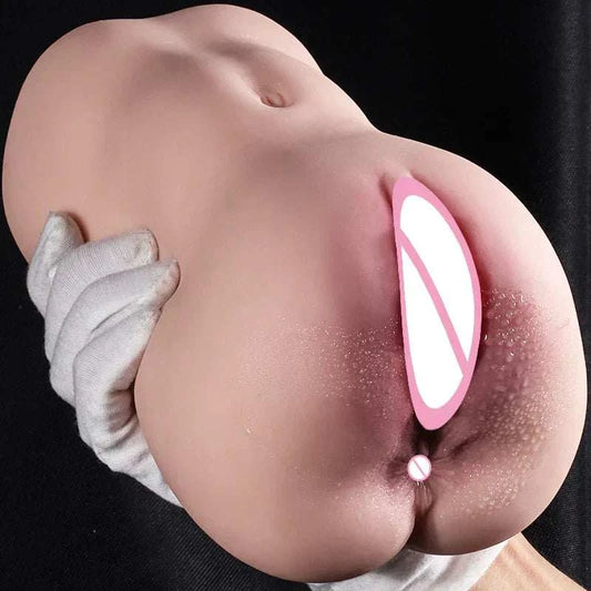 2 IN 1 Pocket Pussy Erotic Sex Toys 3D Realistic Silicone Vagina Variety