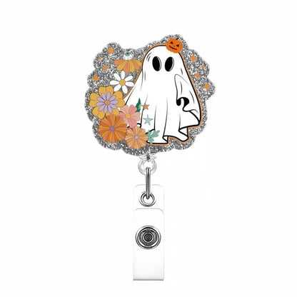 New Glitter Acrylic Retractable Nurse Badge Reel Doctor Teacher Student Name Id Card Holder Keychains Lanyard Wholesale Good Vibrations