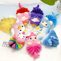 Baby bath flower ball, cute cartoon mermaid for children, soft and non scattering bath ball, bubble net Good Vibrations