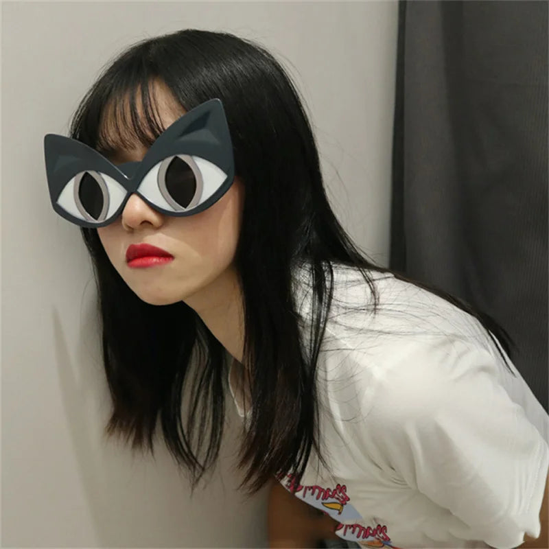 1 Pcs Sunglasses Funny Crazy Party Dress Glasses Accessories Novelty Costume Party Carnival Glasses Event Decoration Supplies Good Vibrations