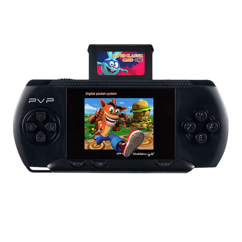 Handheld Game Console Built-in 900,000 Retro Games - 2.4 Inch Portable Video Game Player, AV Output, Electronic Gaming System Good Vibrations