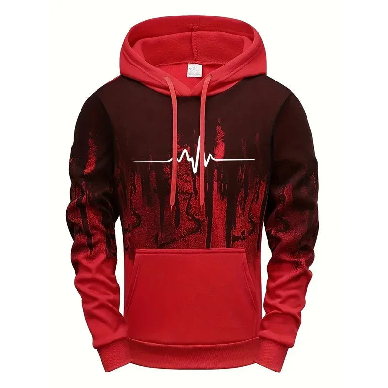 High Quality Men's Tracksuit Casual Jogging Men Versatile Sweatshirts Sweat Pants Fashion Comfort Daily Sports Simple Hoodie Set Good Vibrations