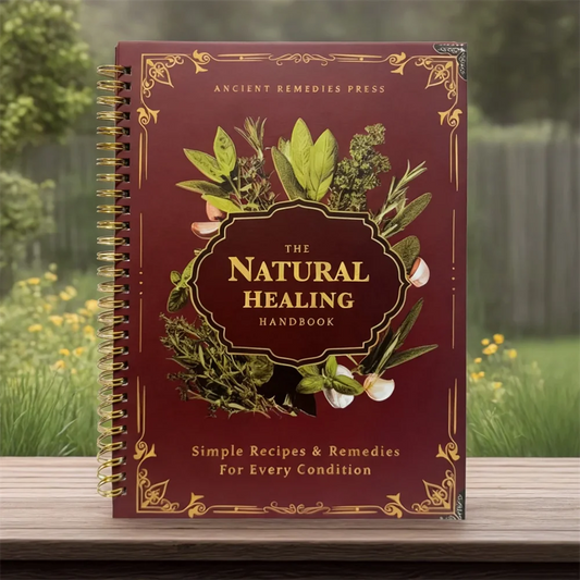 Herbal Remedies Guide Spiral Bound Natural Healing Handbook with Recipes for Heart Blood Sugar Focus Good Vibrations