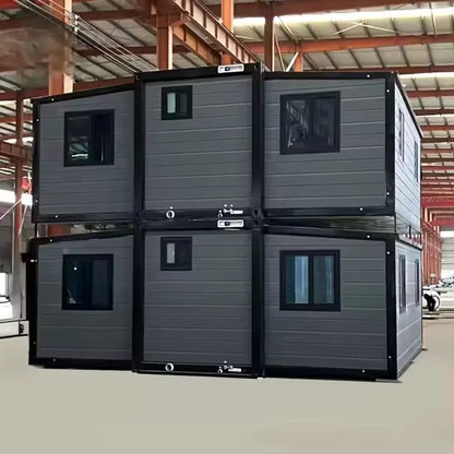 20Ft Australia Modern Granny Flat 2 Bedroom Luxury Predfabricated Container Homes Tiny House Expandable Container House Good Vibrations