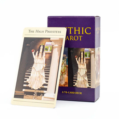 The Classic Tarot Cards Deck 78Pcs For Easy Beginners Fate Fortune Telling Party Tabletop Board Game Toy Good Vibrations