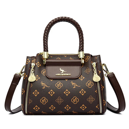 Fashion Crossbody Bags for Women Designer Ladies Purses and Handbags High-quality Soft Leather Women Shoulder Messenger Bags Sac Good Vibrations