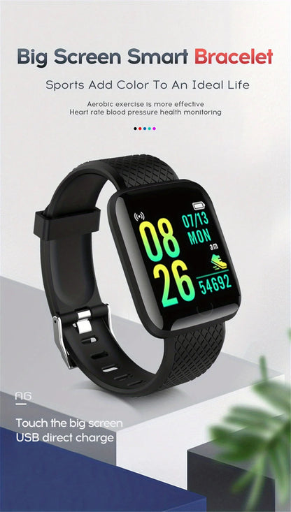 Smart Watches Fitness Bracelet Women Men Bluetooth Connected Phone Music Sports Bracelet Sleep Monitor Y68 Clock Smartwatch D20 Good Vibrations Adult Super Store