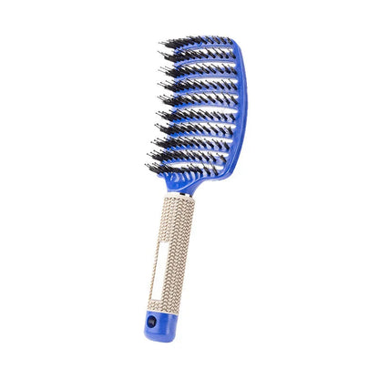 Hair Brush Scalp Massage Comb Hairbrush Boar Bristle Nylon Women Wet Curly Detangle Hair Brush Salon Hairdressing Styling Tool Good Vibrations