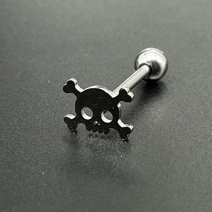 316L Titanium Steel Cute Tongue Rings Women Piercing Tongue Barbells Piercing Jewelry Ear Studs Septum Piercing Good Vibrations
