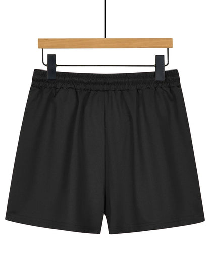 Women's Casual Two-Piece Set • Women's Summer Short-Sleeve T-Shirt and Shorts Set • Stylish Shorts Good Vibrations