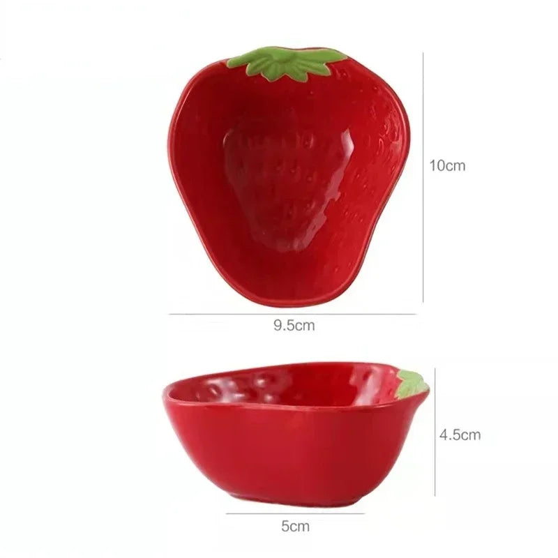 Child Ceramic Dishes Tableware, Fruit Vegetable Animal Model Cartoon Dessert Plate, Salad Bowl, Breakfast Disc, Kids Saucer Good Vibrations