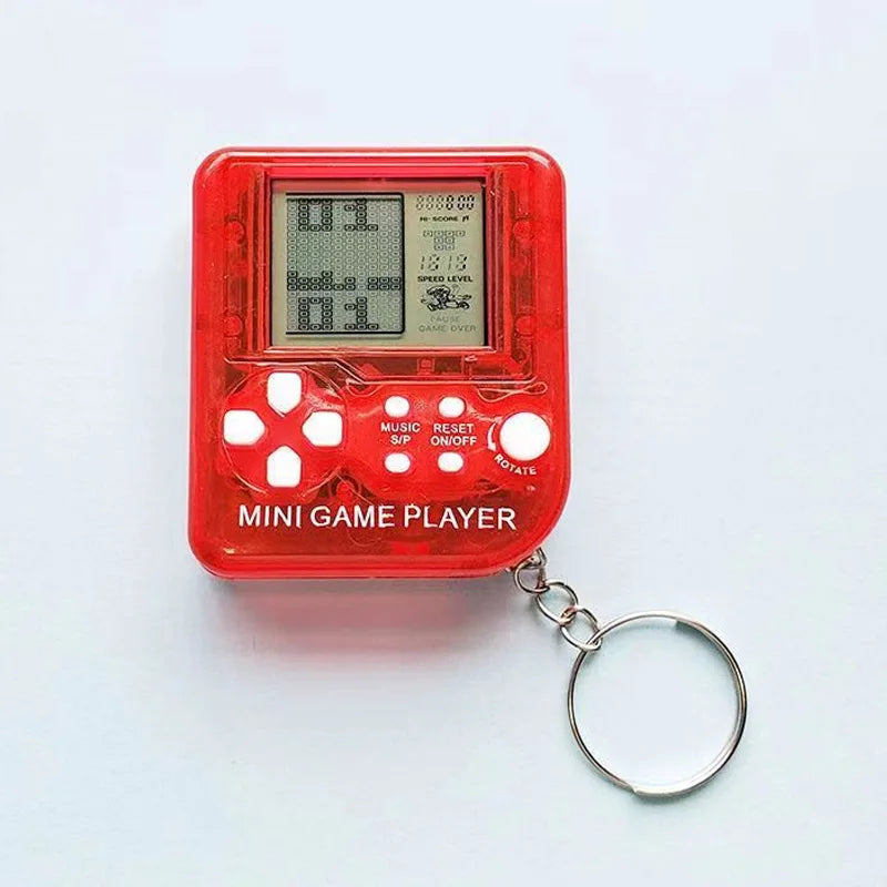 GAMINJA Retro Mini Handheld Game Players Classic Electronic Games Hand Held Console Game Child Puzzle Gaming Console Toys Gift Good Vibrations