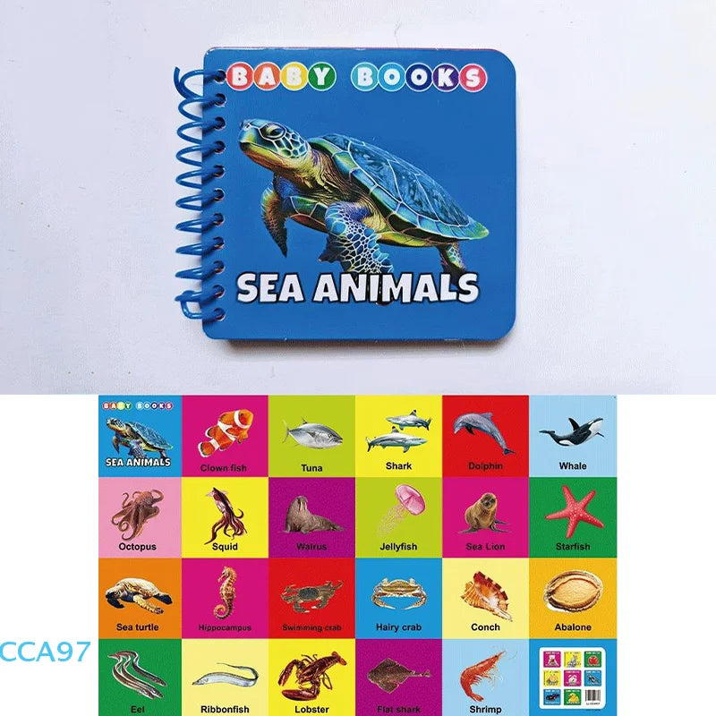 0-2 Years English Children Learning Cognitive Books Children's Enlightenment Books Children's Early Education Books Gifts Good Vibrations