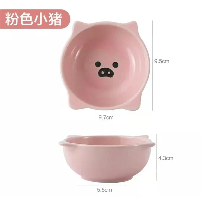 Child Ceramic Dishes Tableware, Fruit Vegetable Animal Model Cartoon Dessert Plate, Salad Bowl, Breakfast Disc, Kids Saucer Good Vibrations