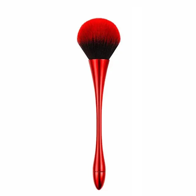 Rose Gold Powder Blush Brush Professional Make Up Brush Large Cosmetic Face Cont Cosmetic Face Cont Brocha Colorete Make Up Tool Good Vibrations