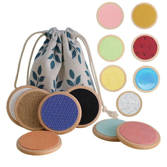 Children Sensory Toys Tactile Board Matching Game Tactile Classification Color Cognition Parish Memory Training Montessori Toys Good Vibrations
