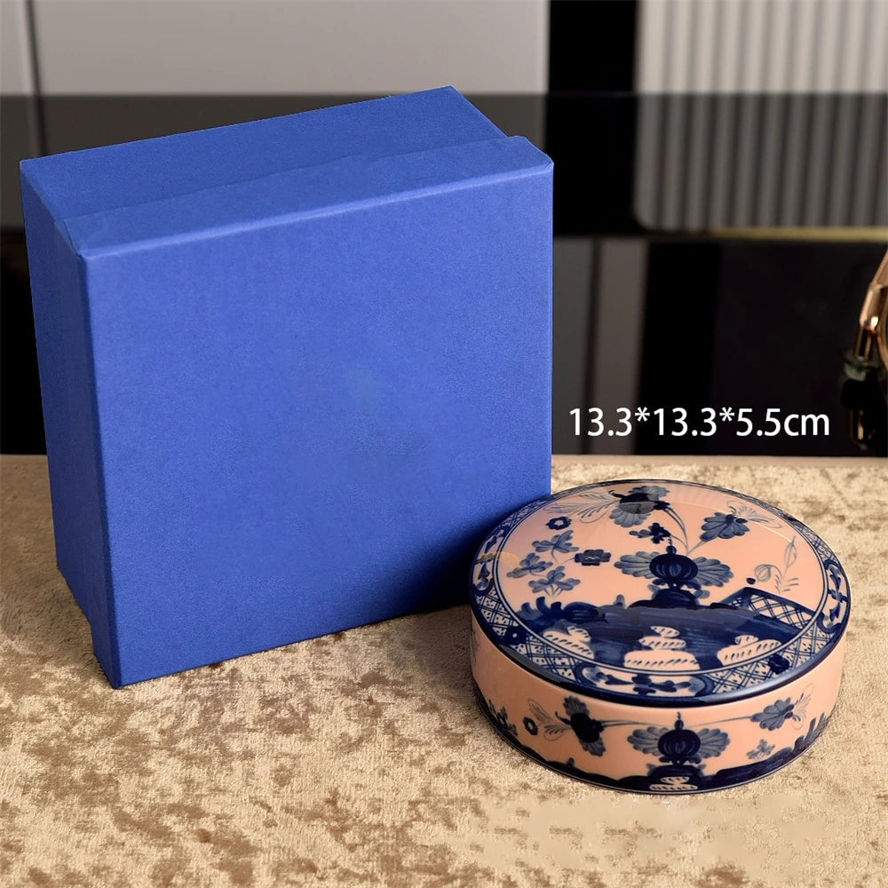 Italian Ceramic Tableware Household Jewelry Box Teapot Sugar Pot Milk Pot Kitchen Supplies Dim Sum Plate Fruit Plate Tableware Good Vibrations