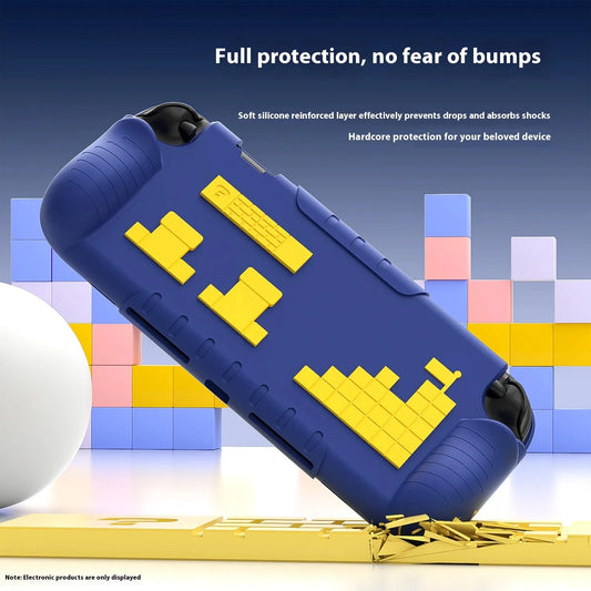 Silicone Protective Case Kit for Switch 2 Soft Touch Shockproof & Heat-Dissipating Design, Easy Snap-On Installation for NS2 Good Vibrations