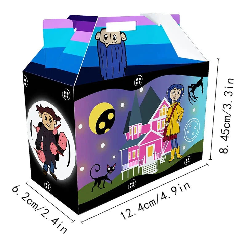 Coraline Birthday Party Decorations Supplies Coraline Balloons Decoration Happy Birthday Disposable Tableware Paper Party for Ki Good Vibrations