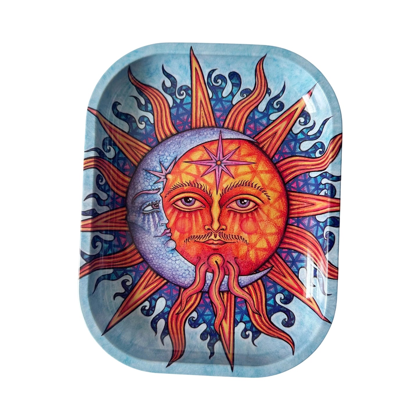 7x5.5inch Rolling Tray Smoking Accessories New Arrivals Good Vibrations