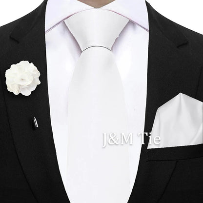 Mens Ties Set Sage Green Pink Grey Brown NeckTie Pocket Square Brooch Wedding Tie Suit Accessories Fit Group Holiday Party