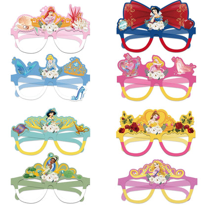 Princess Party Favor Girls' Happy Birthday Banner Princess Pinata Fillers Mask Stickers Disposable Tableware Set Decorations Good Vibrations