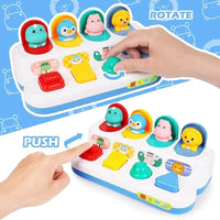 Interactive Activity Sensory Toy for Babies Cause and Effect Toy Baby Development Games Montessori Educational Learning Toys Good Vibrations